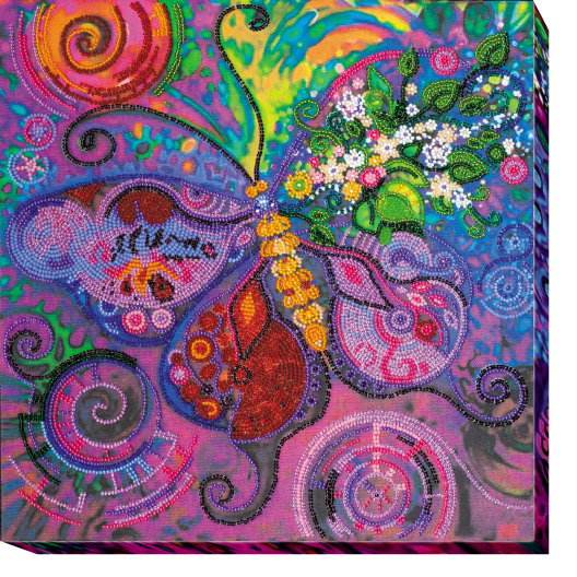 Main Bead Embroidery Kit Fly of butterfly (Deco Scenes), AB-504 by Abris Art - buy online! ✿ Fast delivery ✿ Factory price ✿ Wholesale and retail ✿ Purchase Great kits for embroidery with beads Main Bead Embroidery Kit Fly of butterfly (Deco Scenes), AB-504 by Abris Art - buy online! ✿ Fast delivery ✿ Factory price ✿ Wholesale and retail ✿ Purchase Great kits for embroidery with beads