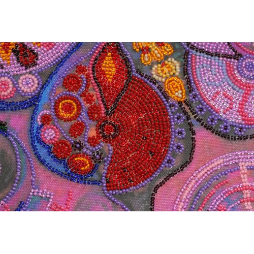 Main Bead Embroidery Kit Fly of butterfly (Deco Scenes), AB-504 by Abris Art - buy online! ✿ Fast delivery ✿ Factory price ✿ Wholesale and retail ✿ Purchase Great kits for embroidery with beads