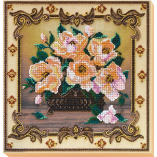 Main Bead Embroidery Kit Ballad about flowers (Landscapes)