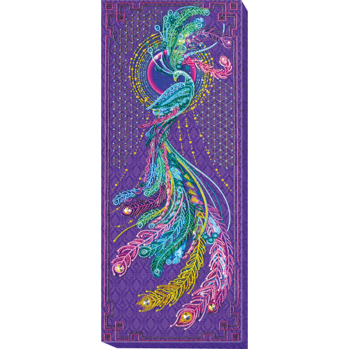 Abris Art Decoration Feather Touch Bead Embroidery Kit