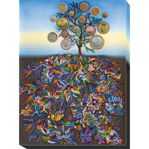 Набір для вишивання бісером на натуральному художньому холсті Грошове дерево, AB-508 від Абрис Арт - купити з доставкою ✿ Найкраща ціна від виробника ✿ Оптом та в роздріб ✿ Придбати Великі набори для вишивки бісером Набір для вишивання бісером на натуральному художньому холсті Грошове дерево, AB-508 від Абрис Арт - купити з доставкою ✿ Найкраща ціна від виробника ✿ Оптом та в роздріб ✿ Придбати Великі набори для вишивки бісером