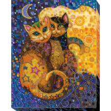 Main Bead Embroidery Kit Cat's kiss (Landscapes)