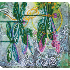 Main Bead Embroidery Kit Sparks over the lake (Flowers)