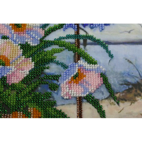 Main Bead Embroidery Kit On the coast (Still life), AB-515 by Abris Art - buy online! ✿ Fast delivery ✿ Factory price ✿ Wholesale and retail ✿ Purchase Great kits for embroidery with beads