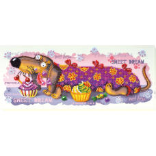 Main Bead Embroidery Kit Sweet tooth (Animals)