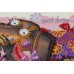 Main Bead Embroidery Kit Sweet tooth (Animals), AB-517 by Abris Art - buy online! ✿ Fast delivery ✿ Factory price ✿ Wholesale and retail ✿ Purchase Great kits for embroidery with beads