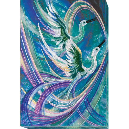 Набір для вишивання бісером на натуральному художньому холсті Вільний політ, AB-520 від Абрис Арт - купити з доставкою ✿ Найкраща ціна від виробника ✿ Оптом та в роздріб ✿ Придбати Великі набори для вишивки бісером