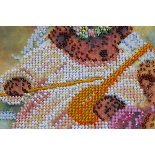 Набір для вишивання бісером на натуральному художньому холсті Ведмежата-янголята , AB-526 від Абрис Арт - купити з доставкою ✿ Найкраща ціна від виробника ✿ Оптом та в роздріб ✿ Придбати Великі набори для вишивки бісером