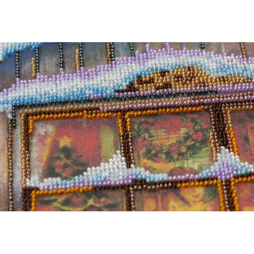 Main Bead Embroidery Kit Сute angels (Angels), AB-527 by Abris Art - buy online! ✿ Fast delivery ✿ Factory price ✿ Wholesale and retail ✿ Purchase Great kits for embroidery with beads