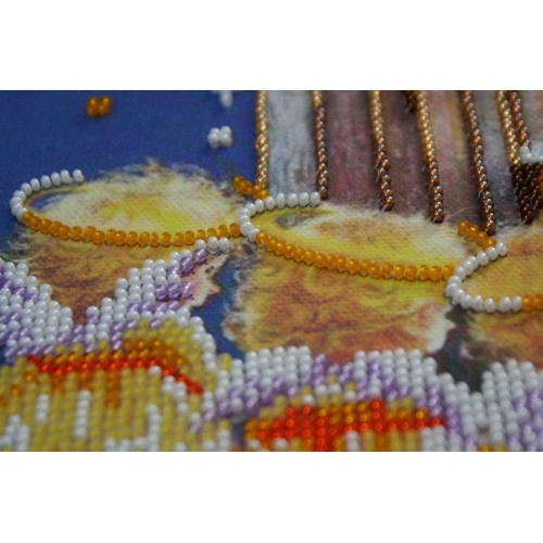 Main Bead Embroidery Kit Сute angels (Angels), AB-527 by Abris Art - buy online! ✿ Fast delivery ✿ Factory price ✿ Wholesale and retail ✿ Purchase Great kits for embroidery with beads