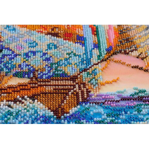 Main Bead Embroidery Kit Оn all sails (Deco Scenes), AB-532 by Abris Art - buy online! ✿ Fast delivery ✿ Factory price ✿ Wholesale and retail ✿ Purchase Great kits for embroidery with beads