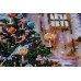 Main Bead Embroidery Kit Holliday under the windows (Winter tale), AB-534 by Abris Art - buy online! ✿ Fast delivery ✿ Factory price ✿ Wholesale and retail ✿ Purchase Great kits for embroidery with beads
