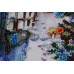 Main Bead Embroidery Kit Holliday under the windows (Winter tale), AB-534 by Abris Art - buy online! ✿ Fast delivery ✿ Factory price ✿ Wholesale and retail ✿ Purchase Great kits for embroidery with beads