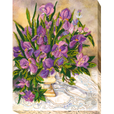 Main Bead Embroidery Kit Flower lace (Flowers)