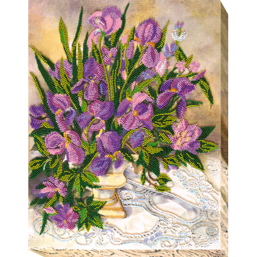 Main Bead Embroidery Kit Flower lace (Flowers), AB-535 by Abris Art - buy online! ✿ Fast delivery ✿ Factory price ✿ Wholesale and retail ✿ Purchase Great kits for embroidery with beads Main Bead Embroidery Kit Flower lace (Flowers), AB-535 by Abris Art - buy online! ✿ Fast delivery ✿ Factory price ✿ Wholesale and retail ✿ Purchase Great kits for embroidery with beads