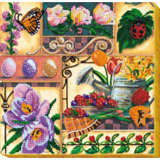 Main Bead Embroidery Kit Spring treasures (Household stories)