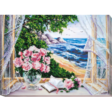 Main Bead Embroidery Kit Sea view (Landscapes)