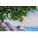 Main Bead Embroidery Kit Sea view (Landscapes), AB-537 by Abris Art - buy online! ✿ Fast delivery ✿ Factory price ✿ Wholesale and retail ✿ Purchase Great kits for embroidery with beads