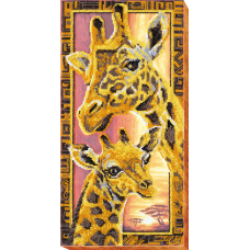 Main Bead Embroidery Kit Giraffes (Animals)