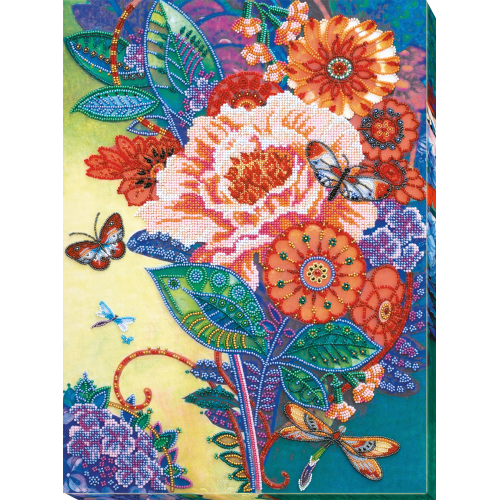Main Bead Embroidery Kit Color magic (Deco Scenes), AB-543 by Abris Art - buy online! ✿ Fast delivery ✿ Factory price ✿ Wholesale and retail ✿ Purchase Great kits for embroidery with beads