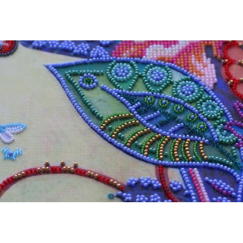 Main Bead Embroidery Kit Color magic (Deco Scenes), AB-543 by Abris Art - buy online! ✿ Fast delivery ✿ Factory price ✿ Wholesale and retail ✿ Purchase Great kits for embroidery with beads
