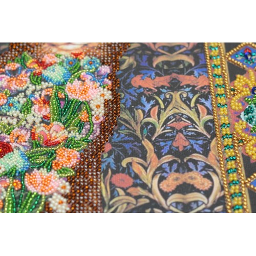 Main Bead Embroidery Kit Fairy-tale about a cat (Deco Scenes), AB-544 by Abris Art - buy online! ✿ Fast delivery ✿ Factory price ✿ Wholesale and retail ✿ Purchase Great kits for embroidery with beads