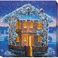 Main Bead Embroidery Kit Winter night (Winter tale)