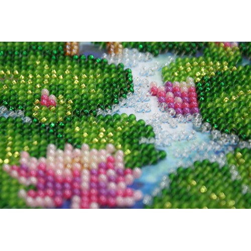 Main Bead Embroidery Kit Herons (Animals), AB-554 by Abris Art - buy online! ✿ Fast delivery ✿ Factory price ✿ Wholesale and retail ✿ Purchase Great kits for embroidery with beads