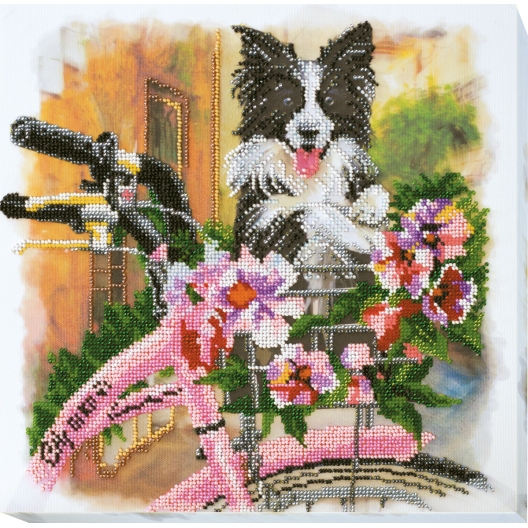 Main Bead Embroidery Kit Fascinating walk (Animals), AB-556 by Abris Art - buy online! ✿ Fast delivery ✿ Factory price ✿ Wholesale and retail ✿ Purchase Great kits for embroidery with beads Main Bead Embroidery Kit Fascinating walk (Animals), AB-556 by Abris Art - buy online! ✿ Fast delivery ✿ Factory price ✿ Wholesale and retail ✿ Purchase Great kits for embroidery with beads