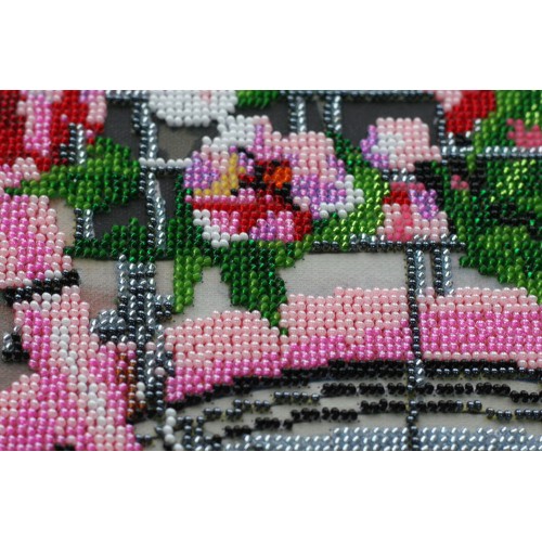 Main Bead Embroidery Kit Fascinating walk (Animals), AB-556 by Abris Art - buy online! ✿ Fast delivery ✿ Factory price ✿ Wholesale and retail ✿ Purchase Great kits for embroidery with beads