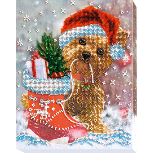 Main Bead Embroidery Kit New Year`s Miracle (Animals), AB-557 by Abris Art - buy online! ✿ Fast delivery ✿ Factory price ✿ Wholesale and retail ✿ Purchase Great kits for embroidery with beads Main Bead Embroidery Kit New Year`s Miracle (Animals), AB-557 by Abris Art - buy online! ✿ Fast delivery ✿ Factory price ✿ Wholesale and retail ✿ Purchase Great kits for embroidery with beads