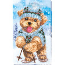 Main Bead Embroidery Kit Winter fun (Winter tale)