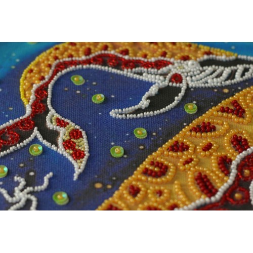 Main Bead Embroidery Kit Children of the ocean (Deco Scenes), AB-562 by Abris Art - buy online! ✿ Fast delivery ✿ Factory price ✿ Wholesale and retail ✿ Purchase Great kits for embroidery with beads