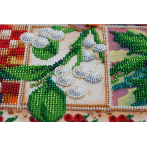 Main Bead Embroidery Kit Winters pantry (Deco Scenes), AB-564 by Abris Art - buy online! ✿ Fast delivery ✿ Factory price ✿ Wholesale and retail ✿ Purchase Great kits for embroidery with beads