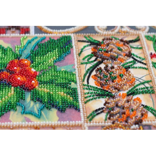 Main Bead Embroidery Kit Winters pantry (Deco Scenes), AB-564 by Abris Art - buy online! ✿ Fast delivery ✿ Factory price ✿ Wholesale and retail ✿ Purchase Great kits for embroidery with beads