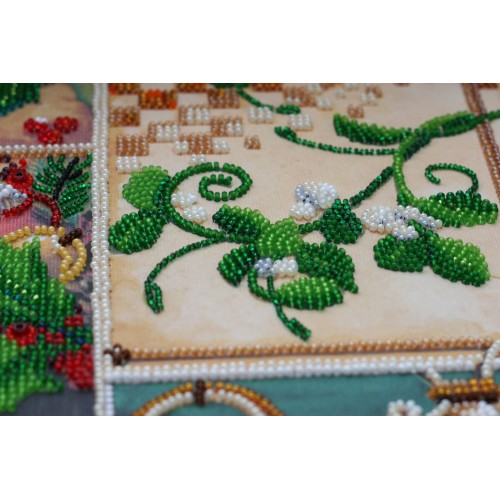 Main Bead Embroidery Kit Winters pantry (Deco Scenes), AB-564 by Abris Art - buy online! ✿ Fast delivery ✿ Factory price ✿ Wholesale and retail ✿ Purchase Great kits for embroidery with beads