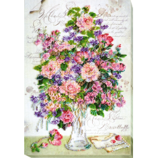 Main Bead Embroidery Kit Boyfriend hand (Flowers)