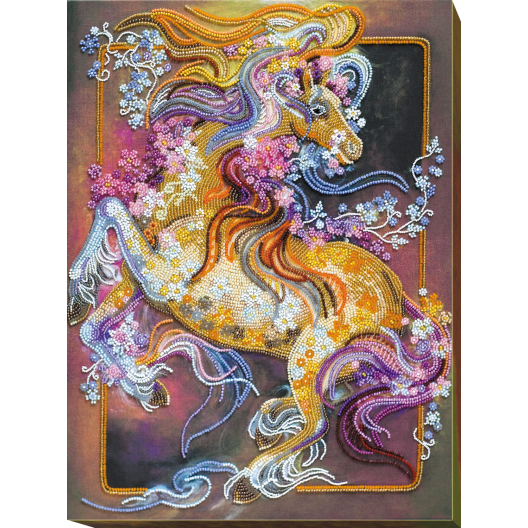 Набір для вишивання бісером на натуральному художньому холсті Аллюр, AB-580 від Абрис Арт - купити з доставкою ✿ Найкраща ціна від виробника ✿ Оптом та в роздріб ✿ Придбати Великі набори для вишивки бісером