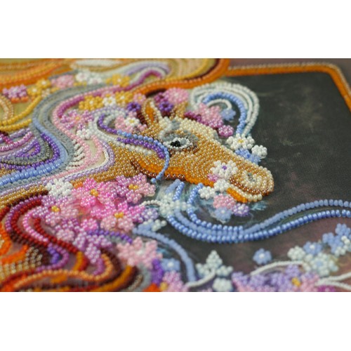 Набір для вишивання бісером на натуральному художньому холсті Аллюр, AB-580 від Абрис Арт - купити з доставкою ✿ Найкраща ціна від виробника ✿ Оптом та в роздріб ✿ Придбати Великі набори для вишивки бісером