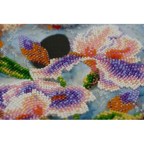 Main Bead Embroidery Kit Flower palette (Flowers), AB-581 by Abris Art - buy online! ✿ Fast delivery ✿ Factory price ✿ Wholesale and retail ✿ Purchase Great kits for embroidery with beads