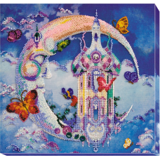 Main Bead Embroidery Kit Face of the moon (Fantasy)