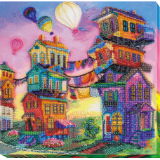 Main Bead Embroidery Kit Under the colored skies (Fantasy)