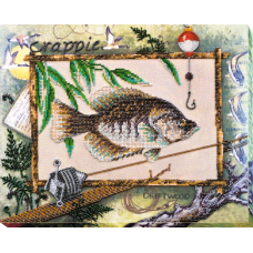 Main Bead Embroidery Kit Successful fishing (Deco Scenes)