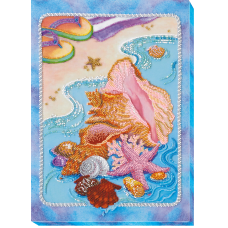 Main Bead Embroidery Kit Azure coast (Deco Scenes)