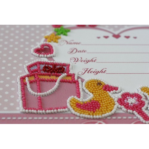 Main Bead Embroidery Kit Metric for a girl (Kids), AB-603 by Abris Art - buy online! ✿ Fast delivery ✿ Factory price ✿ Wholesale and retail ✿ Purchase Great kits for embroidery with beads