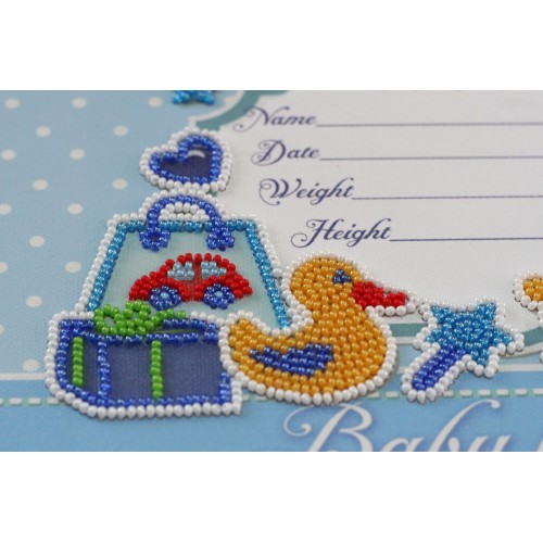 Main Bead Embroidery Kit Metric for a boy (Kids), AB-604 by Abris Art - buy online! ✿ Fast delivery ✿ Factory price ✿ Wholesale and retail ✿ Purchase Great kits for embroidery with beads