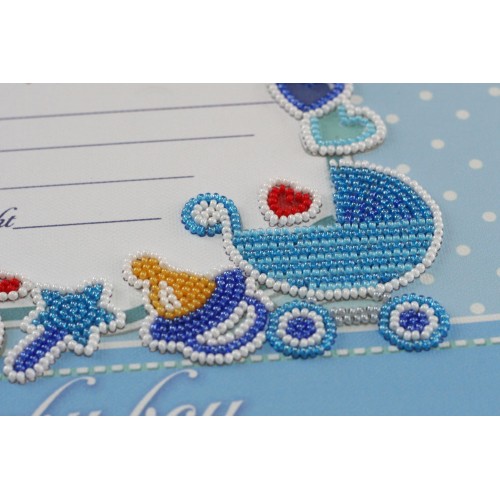 Main Bead Embroidery Kit Metric for a boy (Kids), AB-604 by Abris Art - buy online! ✿ Fast delivery ✿ Factory price ✿ Wholesale and retail ✿ Purchase Great kits for embroidery with beads