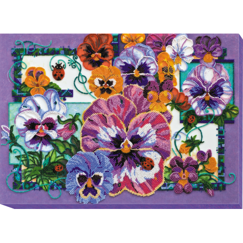 Набір для вишивання бісером на натуральному художньому холсті Фіалки триколірні, AB-609 від Абрис Арт - купити з доставкою ✿ Найкраща ціна від виробника ✿ Оптом та в роздріб ✿ Придбати Великі набори для вишивки бісером Набір для вишивання бісером на натуральному художньому холсті Фіалки триколірні, AB-609 від Абрис Арт - купити з доставкою ✿ Найкраща ціна від виробника ✿ Оптом та в роздріб ✿ Придбати Великі набори для вишивки бісером