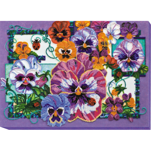 Набір для вишивання бісером на натуральному художньому холсті Фіалки триколірні, AB-609 від Абрис Арт - купити з доставкою ✿ Найкраща ціна від виробника ✿ Оптом та в роздріб ✿ Придбати Великі набори для вишивки бісером Набір для вишивання бісером на натуральному художньому холсті Фіалки триколірні, AB-609 від Абрис Арт - купити з доставкою ✿ Найкраща ціна від виробника ✿ Оптом та в роздріб ✿ Придбати Великі набори для вишивки бісером