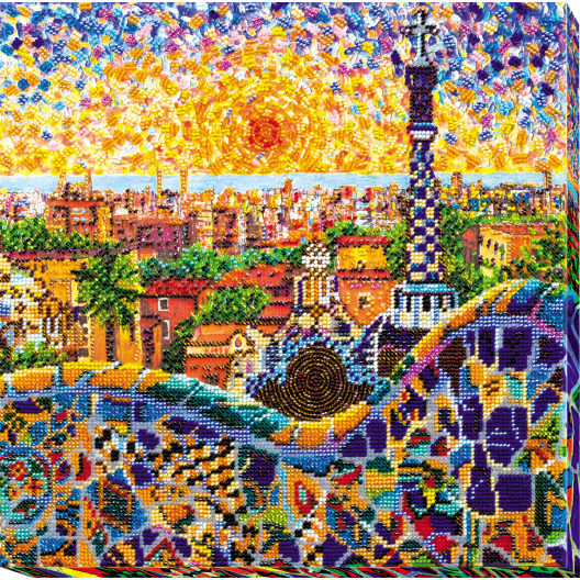 Набір для вишивання бісером на натуральному художньому холсті Парк Гуель, AB-610 від Абрис Арт - купити з доставкою ✿ Найкраща ціна від виробника ✿ Оптом та в роздріб ✿ Придбати Великі набори для вишивки бісером